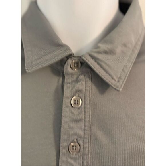 Travis Matthew Light Gray Golf Polo Shirt. Size XL - Picture 4 of 6